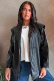 Benatar Pleat Shoulder Jacket Black